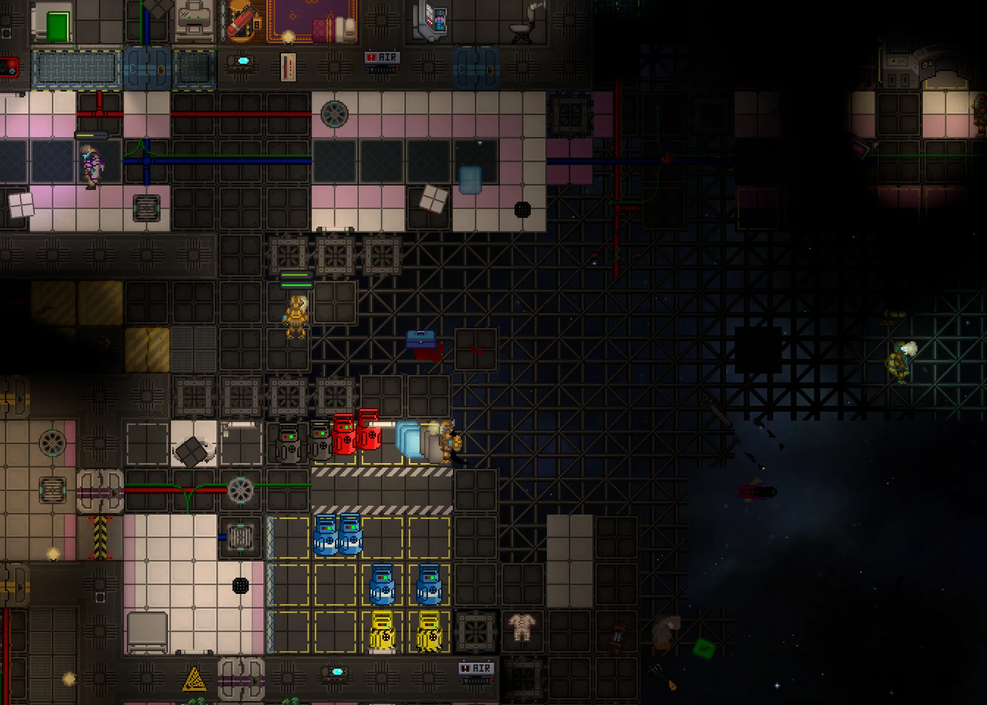 Inżynierowie robią swoją pracę (screenshot z gry)