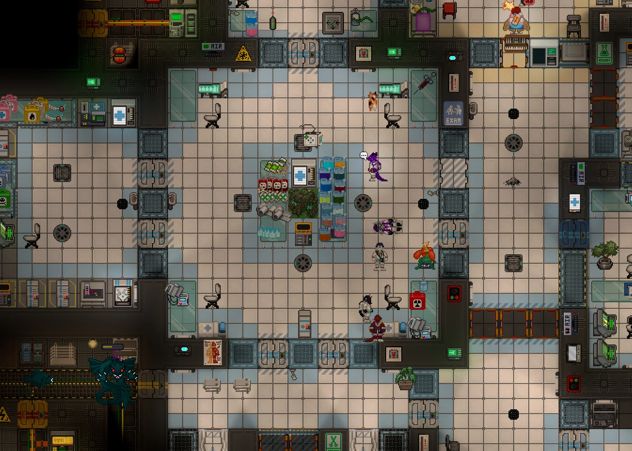 Szpital/Dział Medyczny (screenshot z gry)