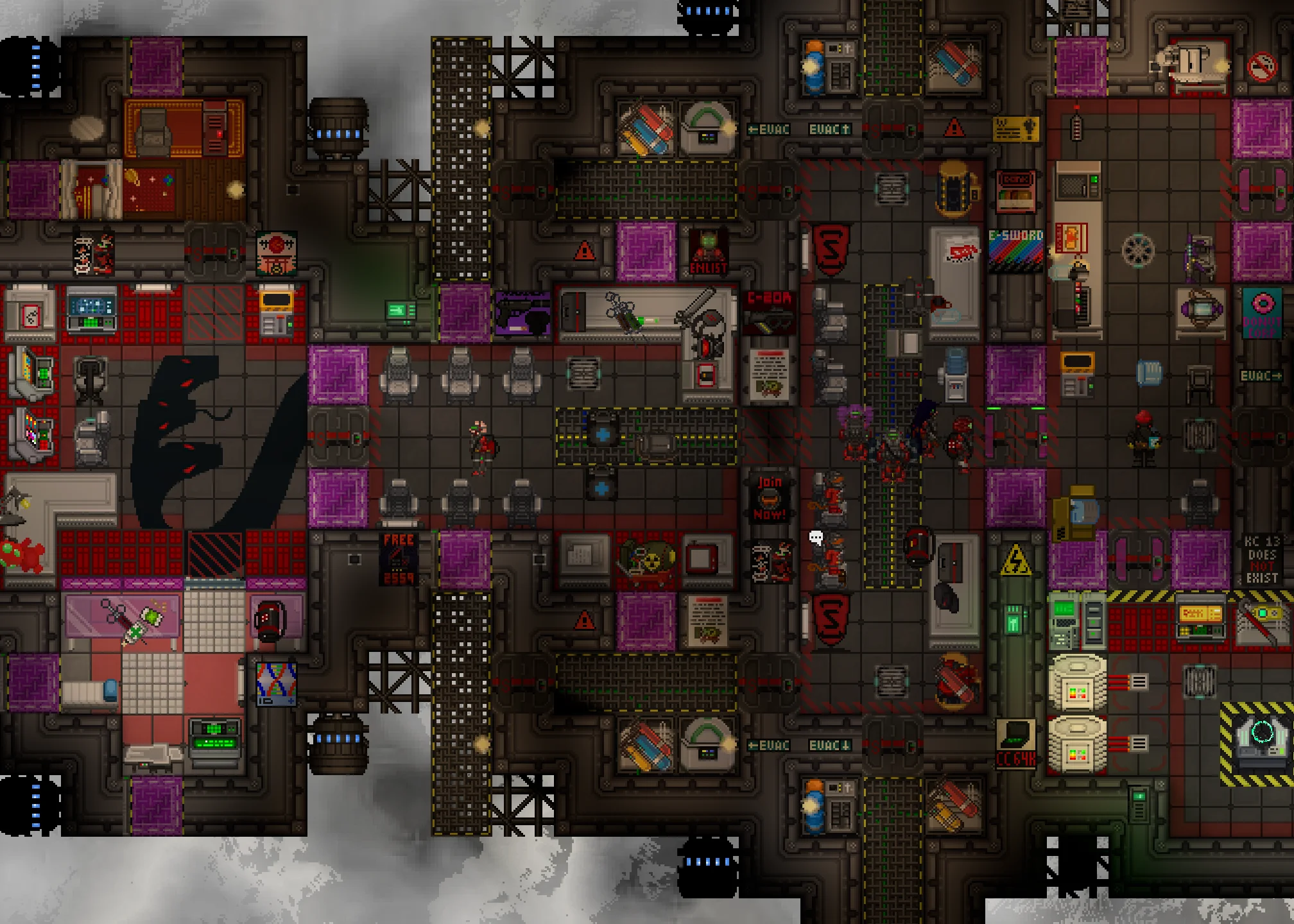 Specjaliści Nuklearni na wahadłowcu uderzeniowym (screenshot z gry)